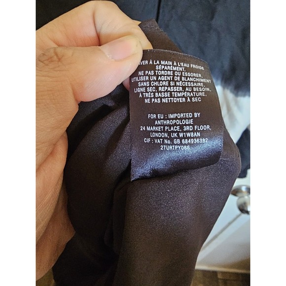 Anthropologie Floreat Ink Wash Tie Dye Dress Size 8‎ - Picture 7 of 9